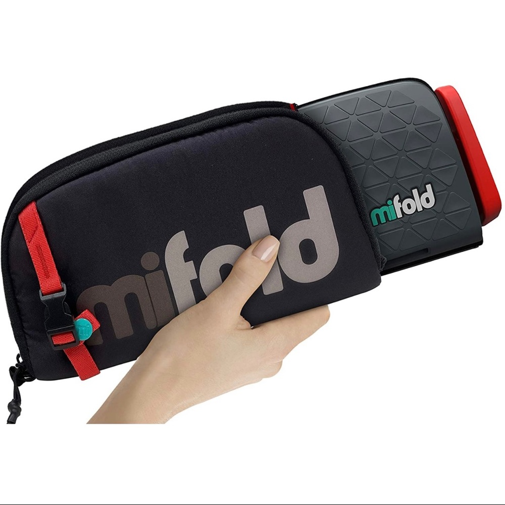 mifold Original Car Booster Seat with Carry Bag